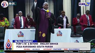 Injili Sunday  English Service  PCEA Kariobangi South Parish  5th November 2023 [upl. by Zennie]