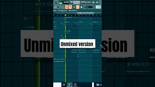 Unmixed version of a afrobeattrending flstudio howtomixvocals [upl. by Rudwik]