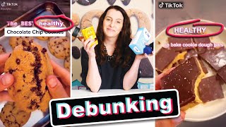 Debunking quotHealthyquot TikTok DESSERTS  Ann Reardon How To Cook That [upl. by Basir788]