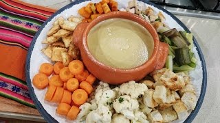 Bagna cauda clásico italiano para el frío [upl. by Anikahs]