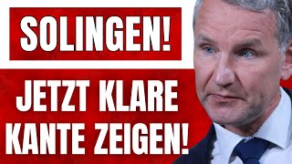 BJÖRN HÖCKE SOLINGEN WIRD KONSEQUENZEN HABEN [upl. by Oiluig]