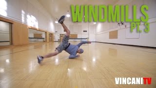 How to Breakdance  Beginner Windmills Pt 3  Barrel [upl. by Sydelle]