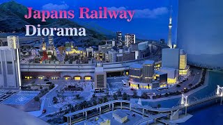 Japans Railway Diorama [upl. by Seraphine]