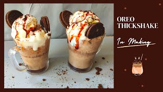 Oreo Thickshake  How to make Oreo thick milkshake at home  Easy Oreo thickshake [upl. by Garner]