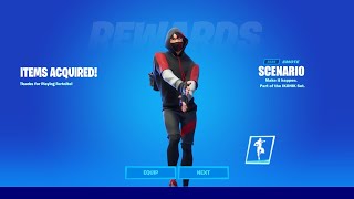 How to Get SCENARIO EMOTE for FREE in Fortnite Season 4 Only Working Method [upl. by Antonie]