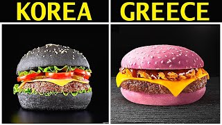 अलगअलग देशों में MC DONALDS कैसे BURGERS बेचता है Eating McD around The World [upl. by Nyrol]