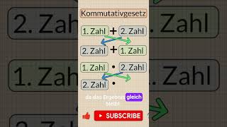 Kommutativgesetz  Rechengesetze  Mathe leicht gemacht  TeacherTobi [upl. by Inessa]