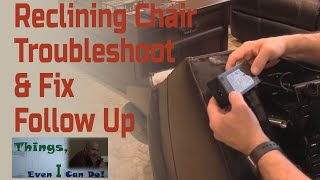 Howto Fix Reclining Chair or Sofa Rocker Switch or Power Supply [upl. by Gough]