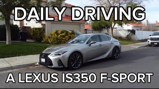 Daily Driving A Lexus IS350 FSport [upl. by Davida]