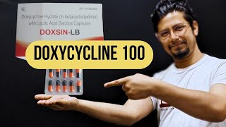 Doxycycline hyclate 100 mg uses in hindi  Doxycycline side effects  doxycycline 100 mg capsules [upl. by Gatian]