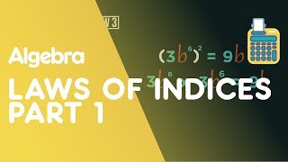 Laws of Indices  Part 1  Algebra  Maths  FuseSchool [upl. by Qerat683]