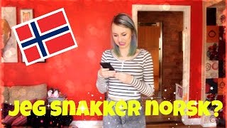 Jeg snakker norsk  Jag försöker prata norska [upl. by Llenram]