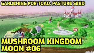 Super Mario Odyssey  Mushroom Kingdom Moon 06  Gardening for Toad Pasture Seed [upl. by Ddet]