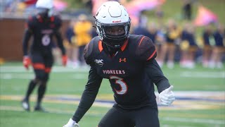 Jordan Taylor DB  Tusculum University  Year 3 Highlights [upl. by Cannon944]