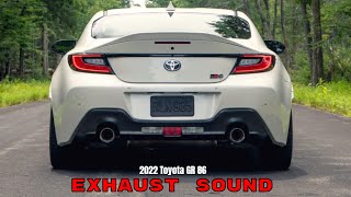 2022 Toyota GR 86 Exhaust Sound [upl. by Lehet33]