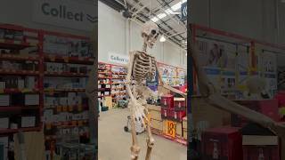 bunningswarehouse halloweendecor2024 giantskeleton Sept 21 2024 Bunnings warehouse Parafield [upl. by Trace71]