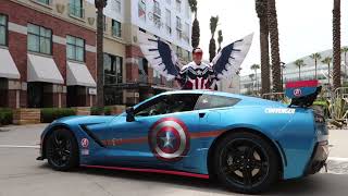 ComicCon building wraps in downtown San Diego [upl. by Latsyc]