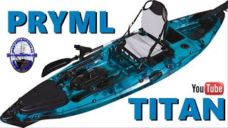 Pryml Titan kayak amp Watersnake T24 electric motor [upl. by Taveda]