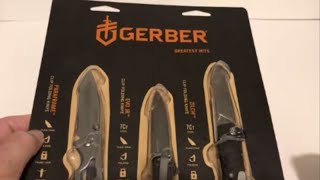 My New Gerber Knives [upl. by Nomyar558]