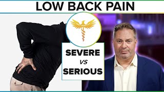 Neurosurgeon explains When is low back pain SERIOUS and you need to take action [upl. by Doowyah]