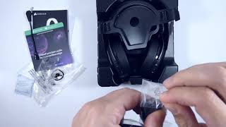 Unboxing  Corsair HS75 XB Wireless [upl. by Philoo]