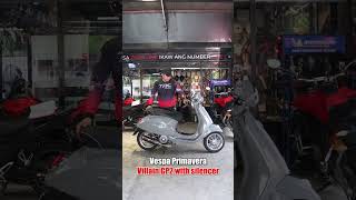 Vespa Primavera with GP2 soundcheck [upl. by Hiasi]