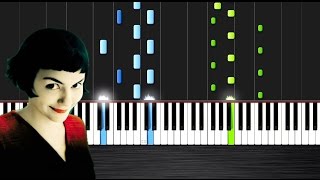 Yann Tiersen  Comptine dUn Autre Été Piano CoverTutorial by PlutaX  Synthesia [upl. by Rothschild]