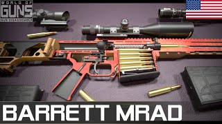 Barrett MRAD operation and disassembly [upl. by Mcmurry]