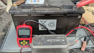 CTEK battery reconditioningPass OR Fail [upl. by Gow]