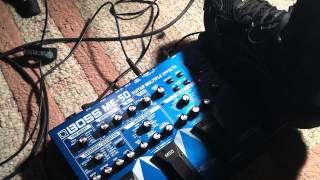 Boss ME50 Expression Pedal Demo [upl. by Beverley443]