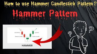 Hammer Candlestick pattern ki help se kaise trade lein ☑ karen hammer hammercandlestickpattern [upl. by Robet607]