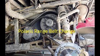 Polaris Ranger Belt Change [upl. by Yuh389]