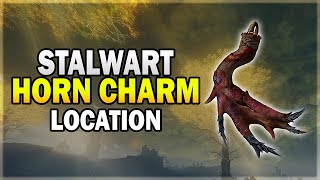 Stalwart Horn Charm Talisman Location Raise Robustness  Elden Ring Guide [upl. by Dnomsad717]