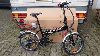 Myatu MYT20 Electric Bike Test Drive [upl. by Eniamert]