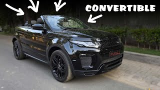 1 of 1 Range Rover Evoque Convertible Of Pakistan  Owner Review  PakWheels [upl. by Ahsienahs184]