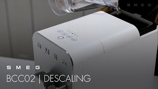 How to Descale your Machine  Smeg BCC02 amp BCC12 [upl. by Nelie]