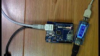 Arduino Uno Standalone Ethernet Duino coin miner [upl. by Nosak]