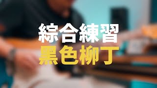 電吉他綜合練習黑色柳丁 陶喆（阿信老師） [upl. by Vacuva710]