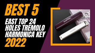 Best 5 East top 24 Holes Tremolo Harmonica Key of C 2022 [upl. by Sussna]