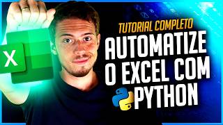 Automatize o Excel com Python  openpyxl Tutorial Completo [upl. by Nhepets950]