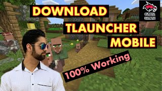 How to download Tlauncher for Mobile amp Play Minecraft with friends amp install shaders and mods🔥 [upl. by Britteny556]