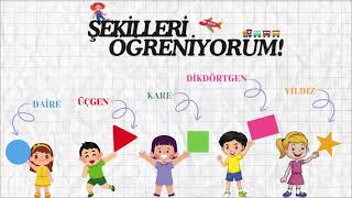 ŞEKİLLERİ ÖĞRENİYORUM KARAOKE [upl. by Tonina443]