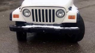 Rare Jeep Wrangler RHD Low Miles Free Shipping 7409633600 [upl. by Enreval]