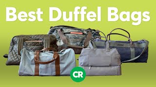 Best Duffel Bags  Consumer Reports [upl. by Gusba]