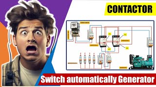 Automatic Changeover Switch for Generator  ATS Automatic Transfer Switch Changeover [upl. by Blunk337]