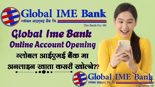 Global ime bank account opening form global ime bank khata 2023 [upl. by Mcgurn640]