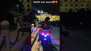 Bs4 bike high sound 🥵❤️‍🔥 reels automobile trending viralshort bikeride [upl. by Moran]