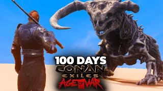 I have 100 Days to BEAT Conan Exiles [upl. by Tod]