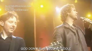 David Phelps  Second Fiddle Live Lyric Video from No More Night Live in Birmingham [upl. by Moser]