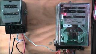 Landis amp Gyr MM2000 XFWD CT Watthour Meter Test [upl. by Oleg]